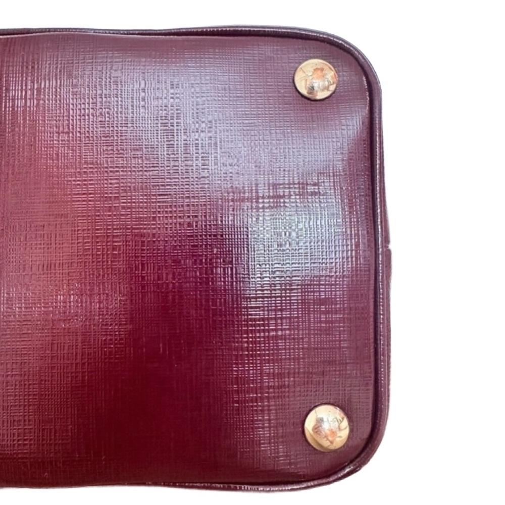 Coach Burgundy Shoulder Bag - Picture 7 of 13